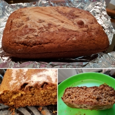 Amish Friendship Bread, baked and ready to eat! (c)2020